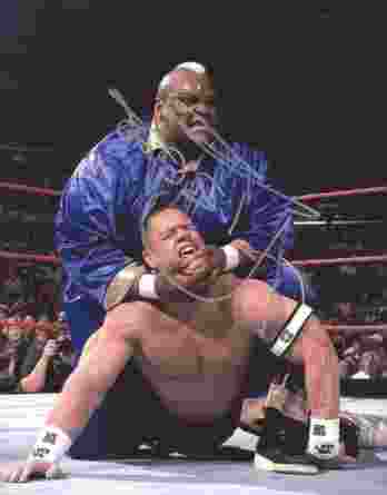 Viscera Big Daddy Voodoo signed WWE wrestling 8x10 photo W/Cert Autographed 16 signed 8x10 photo