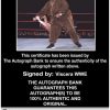 Viscera Big Daddy Voodoo signed WWE wrestling 8x10 photo W/Cert Autographed 51 Certificate of Authenticity from The Autograph Bank