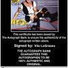 Big Vito Lograsso authentic signed WWE wrestling 8x10 photo /Cert Autographed 02 Certificate of Authenticity from The Autograph Bank