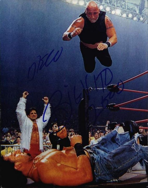 Big Vito Lograsso authentic signed WWE wrestling 8x10 photo /Cert Autographed 03 signed 8x10 photo