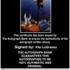 Big Vito Lograsso authentic signed WWE wrestling 8x10 photo /Cert Autographed 03 Certificate of Authenticity from The Autograph Bank