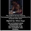 William Regal authentic signed WWE wrestling 8x10 photo W/Cert Autographed 03 Certificate of Authenticity from The Autograph Bank