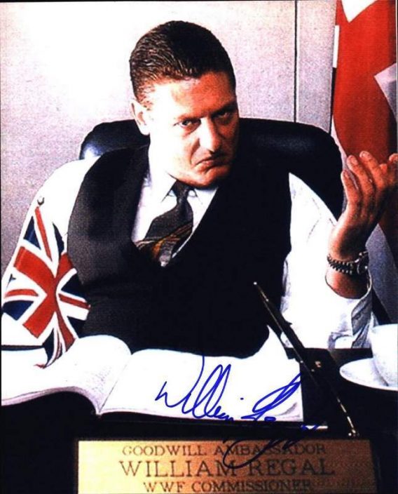 William Regal authentic signed WWE wrestling 8x10 photo W/Cert Autographed 04 signed 8x10 photo