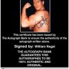 William Regal authentic signed WWE wrestling 8x10 photo W/Cert Autographed 05 Certificate of Authenticity from The Autograph Bank