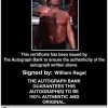 William Regal authentic signed WWE wrestling 8x10 photo W/Cert Autographed 14 Certificate of Authenticity from The Autograph Bank