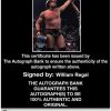 William Regal authentic signed WWE wrestling 8x10 photo W/Cert Autographed 19 Certificate of Authenticity from The Autograph Bank