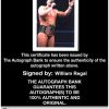 William Regal authentic signed WWE wrestling 8x10 photo W/Cert Autographed 30 Certificate of Authenticity from The Autograph Bank