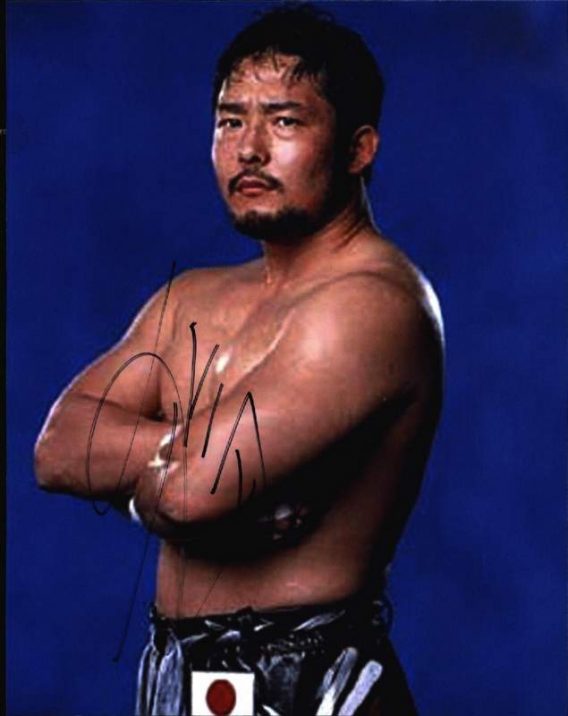 Yoshihiro Tajiri authentic signed WWE wrestling 8x10 photo W/Cert Autographed 01 signed 8x10 photo