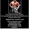 Yoshihiro Tajiri authentic signed WWE wrestling 8x10 photo W/Cert Autographed 02 Certificate of Authenticity from The Autograph Bank