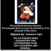 Yoshihiro Tajiri authentic signed WWE wrestling 8x10 photo W/Cert Autographed 09 Certificate of Authenticity from The Autograph Bank