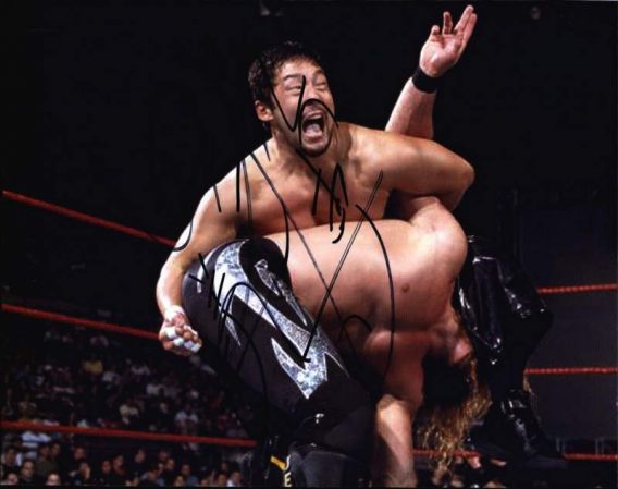 Yoshihiro Tajiri authentic signed WWE wrestling 8x10 photo W/Cert Autographed 12 signed 8x10 photo
