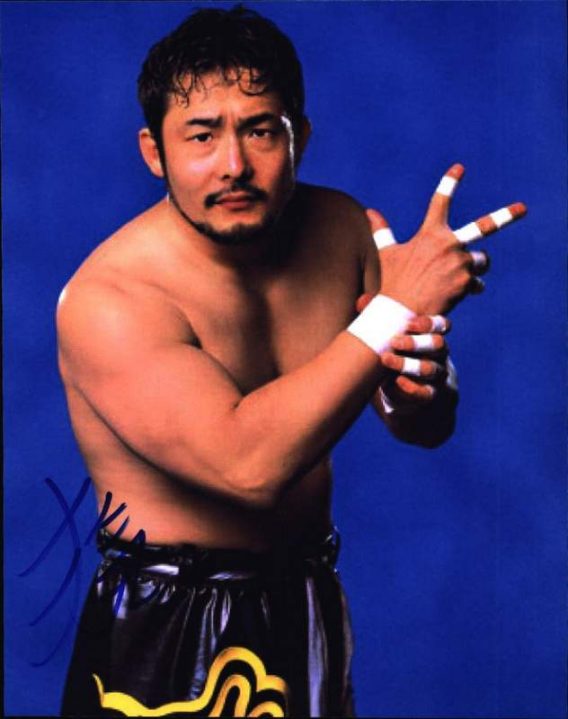Yoshihiro Tajiri authentic signed WWE wrestling 8x10 photo W/Cert Autographed 15 signed 8x10 photo