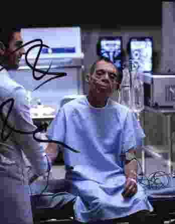 Aaron Abrams signed 8x10 poster