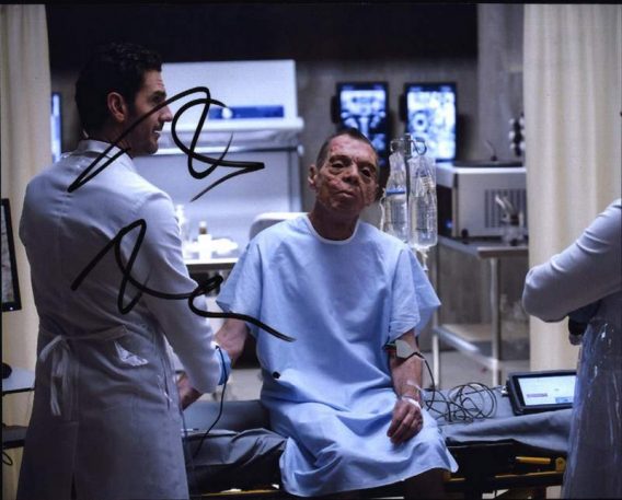 Aaron Abrams signed 8x10 poster