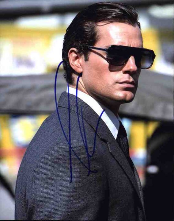 Armie Hammer signed 8x10 poster