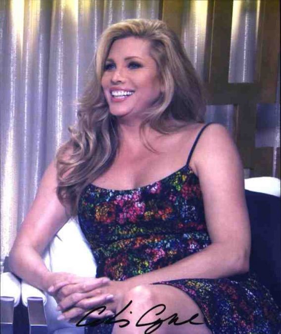 Candis Cayne signed 8x10 poster