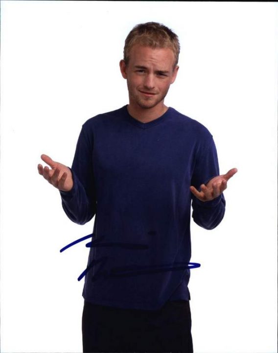 Christopher Masterson signed 8x10 poster