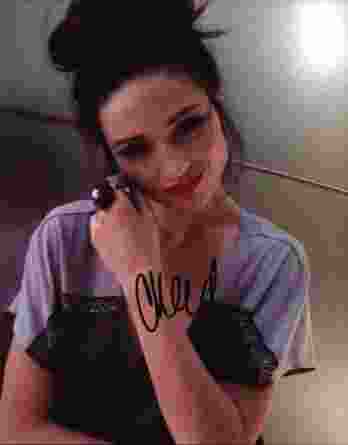 Crystal Reed signed 8x10 poster