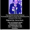 Danny Boyle Certificate of Authenticity from The Autograph Bank