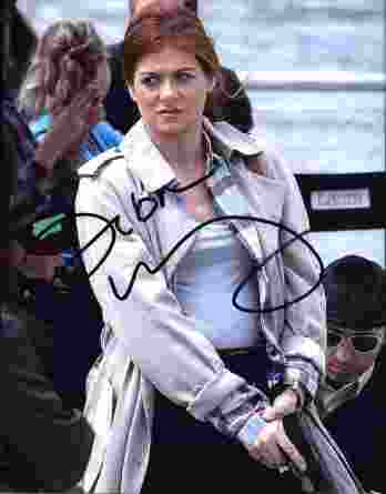 Debra Messing signed 8x10 poster