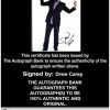 Drew Carey Certificate of Authenticity from The Autograph Bank