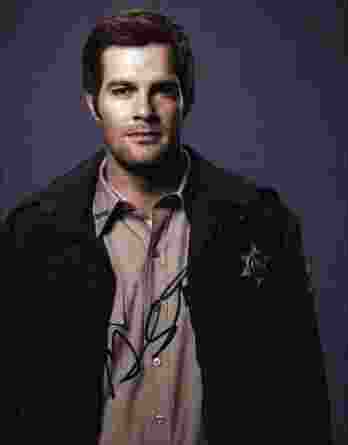 Geoff Stults signed 8x10 poster
