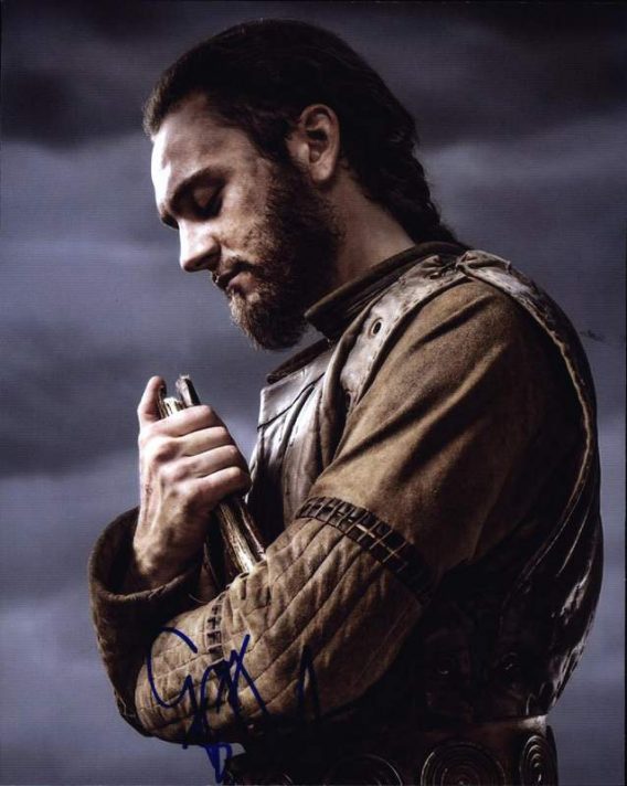 George Blagden signed 8x10 poster