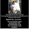 Jay Roach Certificate of Authenticity from The Autograph Bank