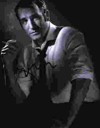 Jean Dujardin signed 8x10 poster
