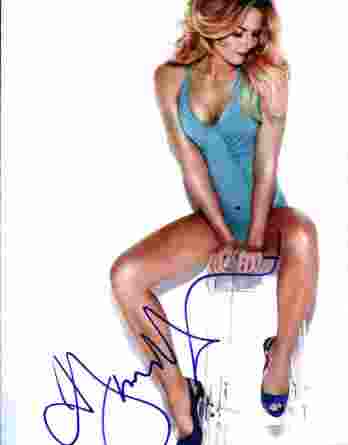 Jennifer Morrison signed 8x10 poster