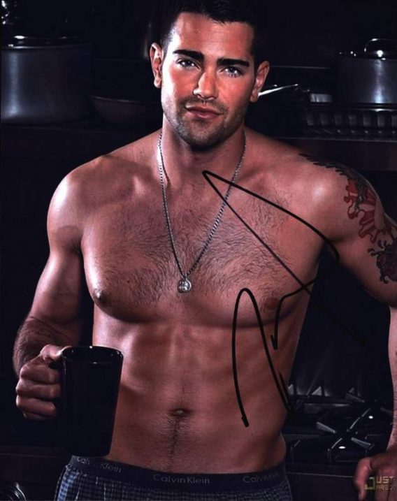 Jesse Metcalfe signed 8x10 poster