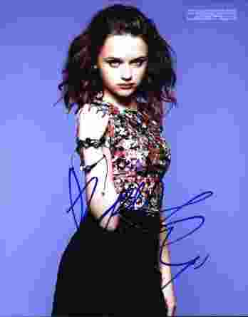 Joey King signed 8x10 poster