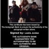 Leslie Jordan Certificate of Authenticity from The Autograph Bank