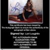 Lori Loughlin Certificate of Authenticity from The Autograph Bank