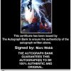 Marc Webb Certificate of Authenticity from The Autograph Bank