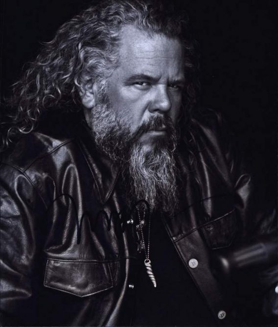 Mark Boone signed 8x10 poster