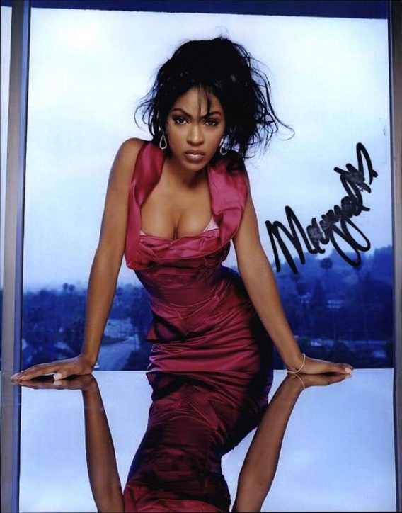 Meagan Good signed 8x10 poster