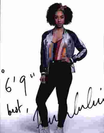 Pearl Mackie signed 8x10 poster