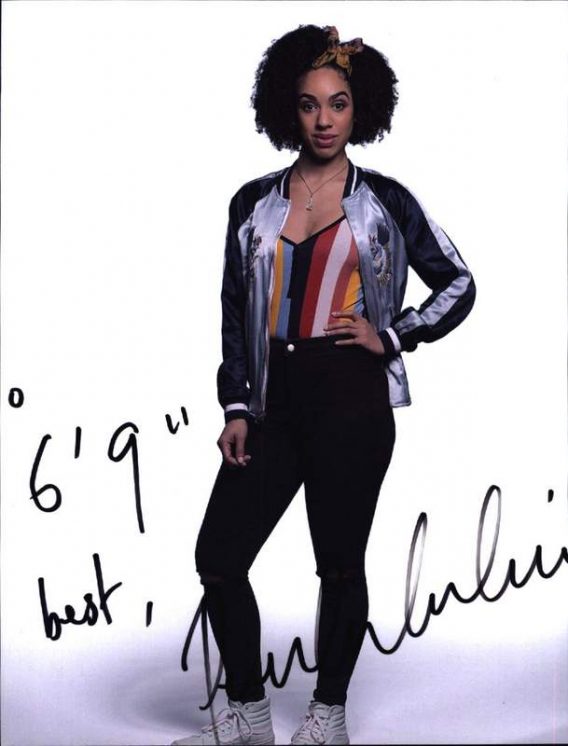 Pearl Mackie signed 8x10 poster