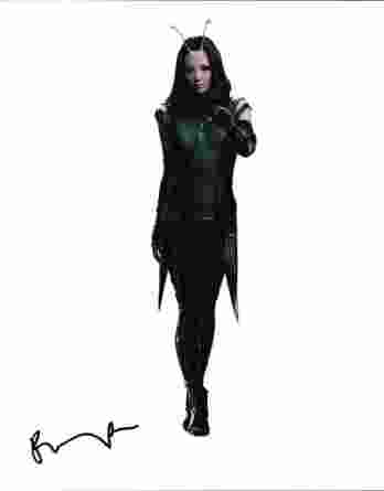 Pom Klementieff signed 8x10 poster