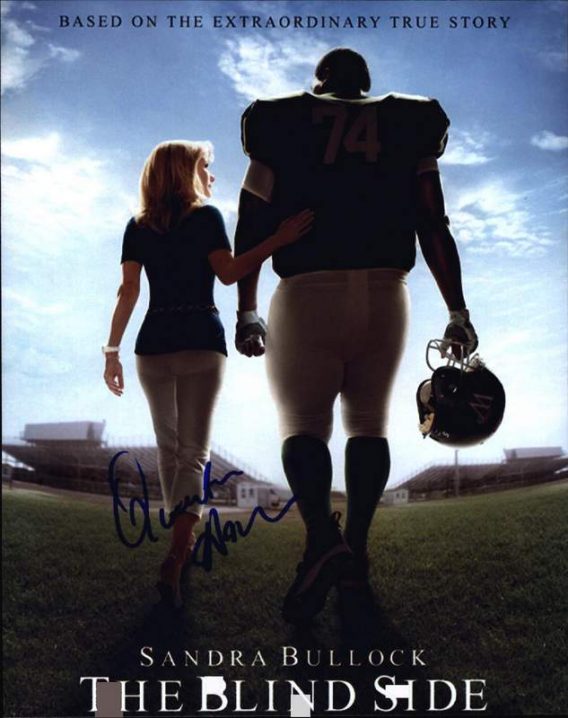 Quinton Aaron signed 8x10 poster