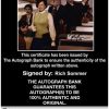 Rich Sommer Certificate of Authenticity from The Autograph Bank