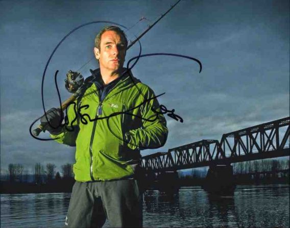 Robson Green signed 8x10 poster