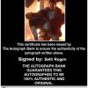 Seth Rogen Certificate of Authenticity from The Autograph Bank