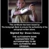Shawn Hatosy Certificate of Authenticity from The Autograph Bank