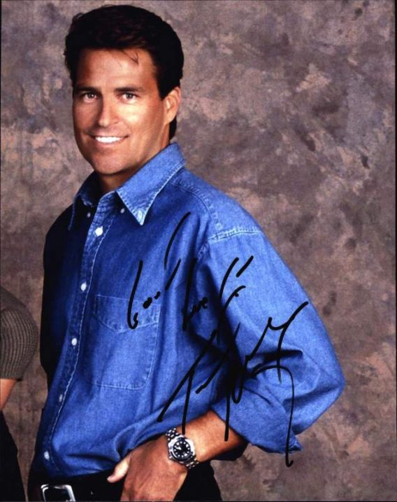 Ted Mcginley signed 8x10 poster