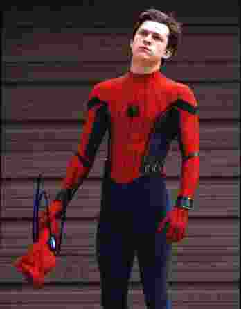 Tom Holland signed 8x10 poster