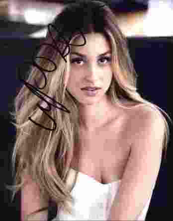 Whitney Port signed 8x10 poster