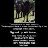 Will Poulter Certificate of Authenticity from The Autograph Bank