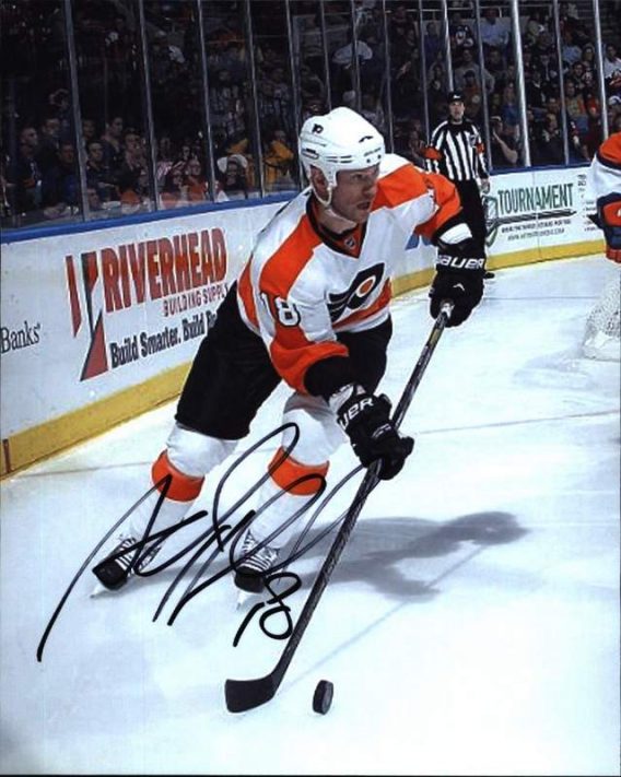 NHL Adam Hal signed 8x10 photo
